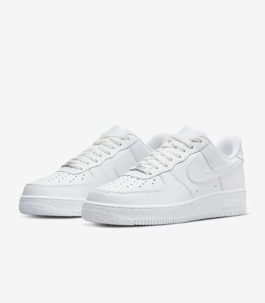 SCARPE NIKE AIR FORCE 1'07 BIANCO uomo - immagine 5