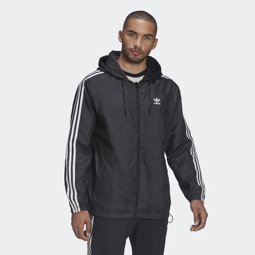 ADIDAS GIACCA ADICOLOR 3 STRIPES WINDBREAKER FULL ZIP absports