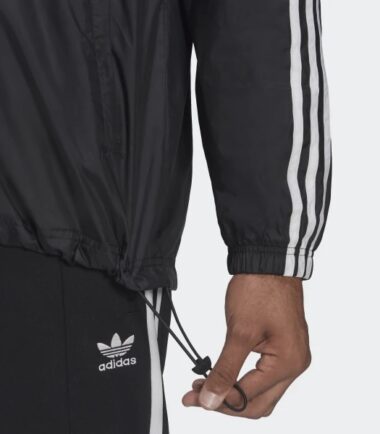 ADIDAS GIACCA ADICOLOR 3-STRIPES WINDBREAKER FULL ZIP - immagine 5