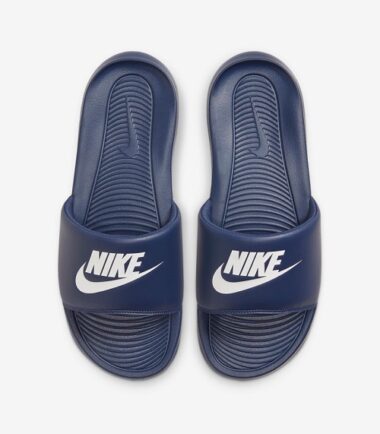 CIABATTE NIKE VICTORI ONE SLIDE BLU - immagine 4