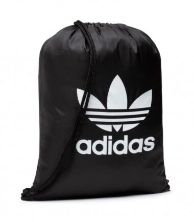 SACCA ADIDAS GYMSACK TREFOIL NERO - immagine 3