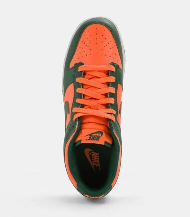 SCARPE NIKE DUNK LOW RETRO MIAMI HURRICANES - immagine 4