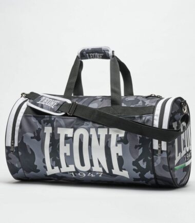 LEONE BORSONE DUFFLE BAG GREY CAMO - immagine 2