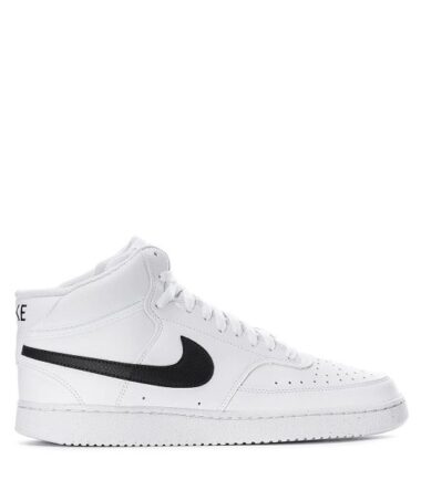 SCARPE NIKE COURT VISION MID NN BIANCO NERO - immagine 1