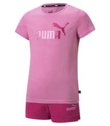 COMPLETINO PUMA LOGO TEE & SHORT SET - immagine 1