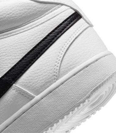 SCARPE NIKE COURT VISION MID NN BIANCO NERO - immagine 4