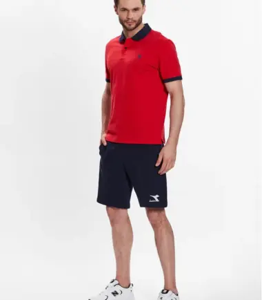 POLO DIADORA SS CORE RED - immagine 2