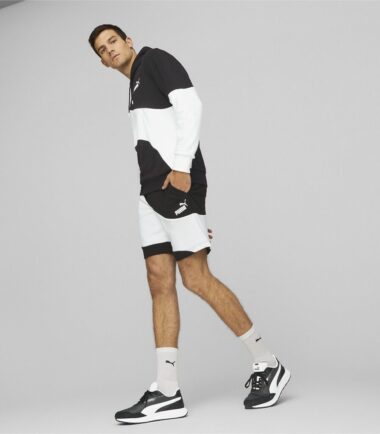 BERMUDA PUMA POWER CAT SHORT BLACK - immagine 4