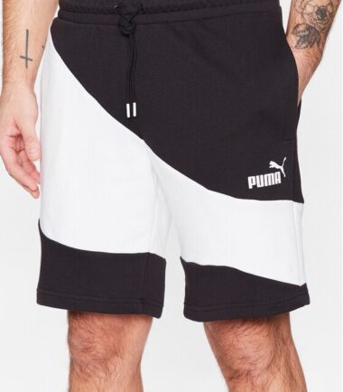 BERMUDA PUMA POWER CAT SHORT BLACK - immagine 5