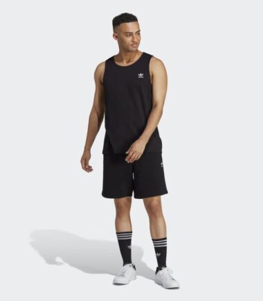 PANTALONCINO ADIDAS ESSENTIAL SHORT BLACK - immagine 4