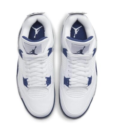 SCARPE NIKE AIR JORDAN 4 RETRO midnight navy - immagine 3