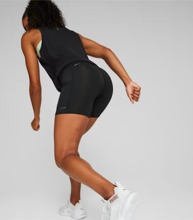 PANTALONCINO  PUMA RUN FAVORITE SHORT TIGHT donna - immagine 4