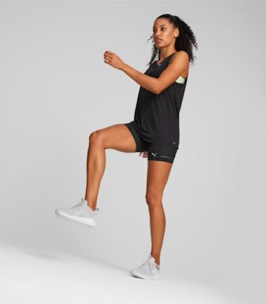 PANTALONCINO  PUMA RUN FAVORITE SHORT TIGHT donna - immagine 6