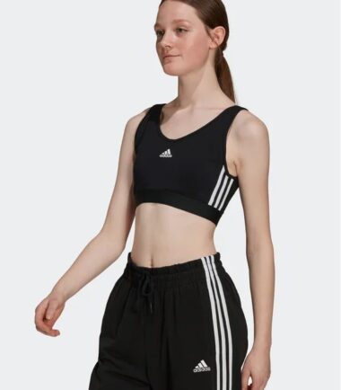 TOP REGGISENO ADIDAS W 3STRIPES CRO donna - immagine 3
