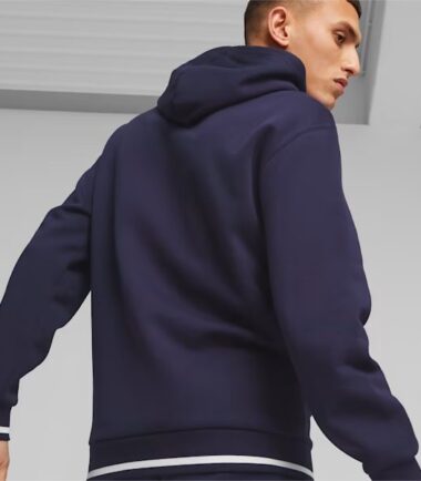 FELPA PUMA SQUAD HOODIE BLU - immagine 5