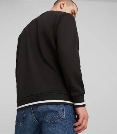 FELPA PUMA SQUAD CREW BLACK - immagine 7