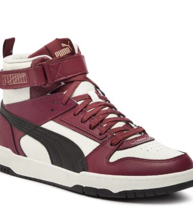 SCARPE PUMA RBD GAME GRAY BLACK DARK JASPER GOLD - immagine 2