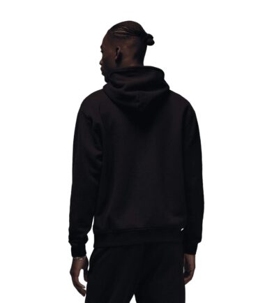 FELPA JORDAN WORDMARK FLEECE BLACK - immagine 2