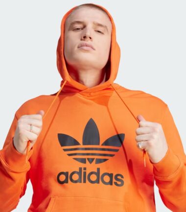 FELPA ADIDAS ORIGINALS TREFOIL HOODY - immagine 5