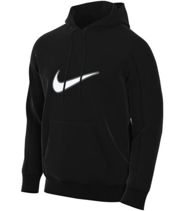 FELPA NIKE BLACK SPORTWEAR FLEECE PILE - immagine 1