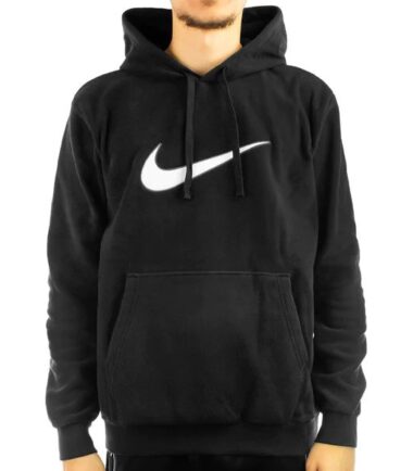 FELPA NIKE BLACK SPORTWEAR FLEECE PILE - immagine 2