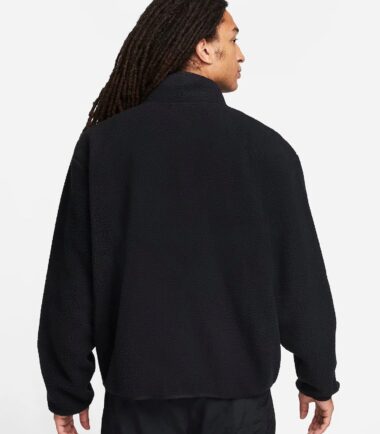 FELPA NIKE BLACK SPORTWEAR FLEECE PILE - immagine 3