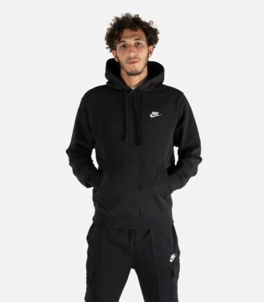 FELPA NIKE SPORTSWEAR HOODIE BLACK - immagine 2