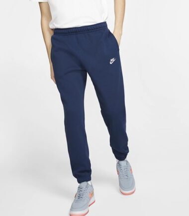 PANTALONE NIKE CLUB FLEECE UOMO BLU - immagine 1