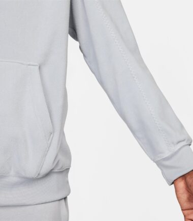 FELPA NIKE SPORTSWEAR FLEECE HOODED GREY - immagine 2