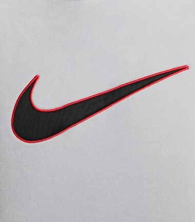 FELPA NIKE SPORTSWEAR FLEECE HOODED GREY - immagine 3