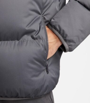 GIUBBOTTO NIKE THERMA-FIT PUFFER JACKET DARK GREY - immagine 3
