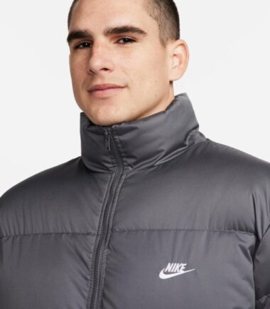 GIUBBOTTO NIKE THERMA-FIT PUFFER JACKET DARK GREY - immagine 5