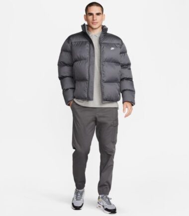 GIUBBOTTO NIKE THERMA-FIT PUFFER JACKET DARK GREY - immagine 4