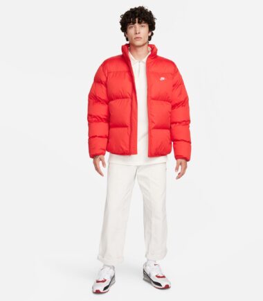 GIUBBOTTO NIKE SPORTSWEAR PUFFER JACKET THERMA-FIT RED uomo - immagine 5