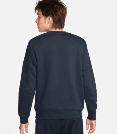 FELPA NIKE SPORTSWEAR BLU UOMO FLEECE - immagine 2