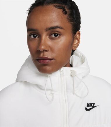 GIUBBOTTO NIKE WOMEN THERMA-FIT WHITE donna - immagine 3