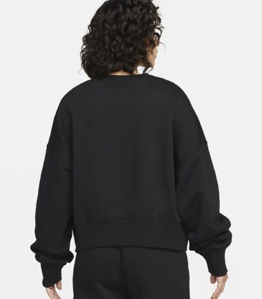 FELPA NIKE SPORTSWEAR PHOENIX WOMEN BLACK - immagine 3
