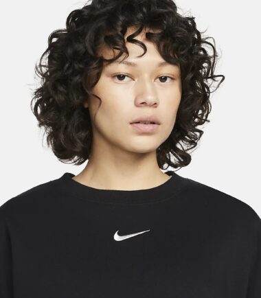 FELPA NIKE SPORTSWEAR PHOENIX WOMEN BLACK - immagine 4