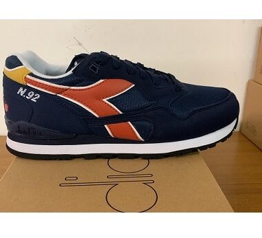 SCARPE DIADORA N.92 INSIGNIA BLUE - STEEL GRAY - immagine 1