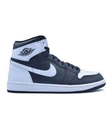 SCARPE NIKE AIR JORDAN 1 HIGH OG BLACK WHITE - immagine 1