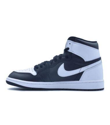 SCARPE NIKE AIR JORDAN 1 HIGH OG BLACK WHITE - immagine 2