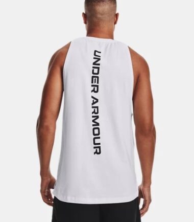 T-SHIRT UNDER ARMOUR BASELINE COTTON TANK - immagine 2