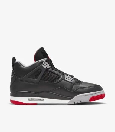 SCARPE NIKE JORDAN 4 RETRO "bred" - immagine 2
