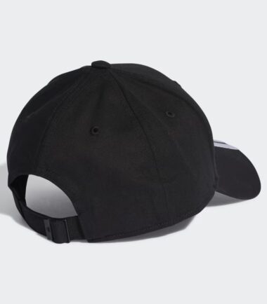 CAPPELLO ADIDAS 3 S BBALL CAP BLACK - immagine 2