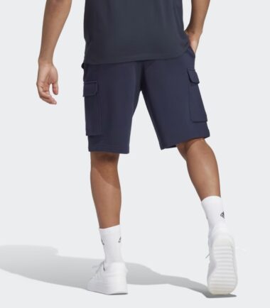 PANTALONCINO ADIDAS navy uomo - immagine 2