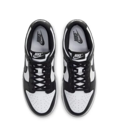 SCARPE NIKE DUNK LOW WHITE BLACK PANDA W - immagine 4