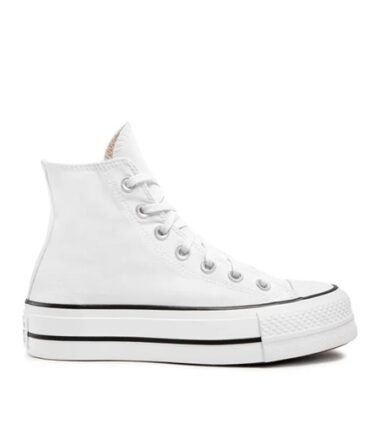 SCARPE CONVERSE PLATFOM BIANCO - immagine 1