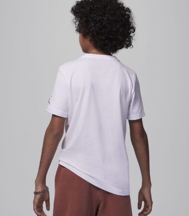 T-SHIRT JORDAN RAGAZZO RETRO SPECT WHITE JUNIOR - immagine 2
