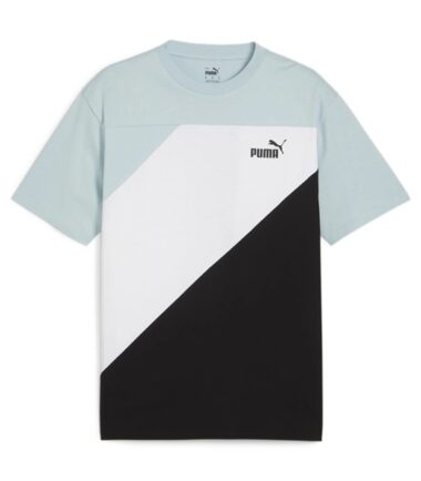 T-SHIRT PUMA POWER COLOR BLOCK TEE - immagine 1