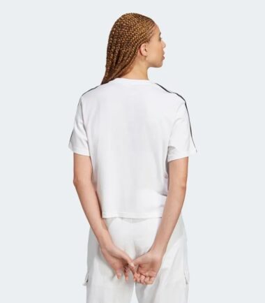 T-SHIRT ADIDAS W 3S CROP TOP - immagine 2